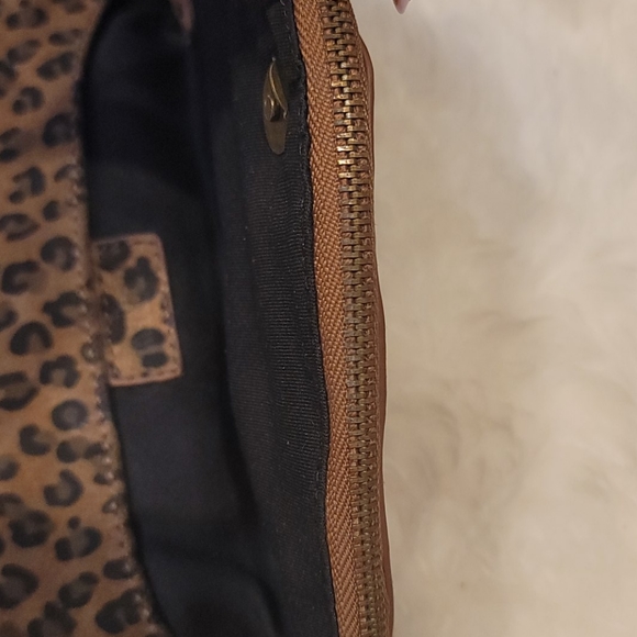 J. Crew Leather leopard print invitation clutch - Picture 13 of 16